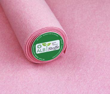 Bio Bündchen - Schlauch - rosa mélange - A34 - Albstoffe